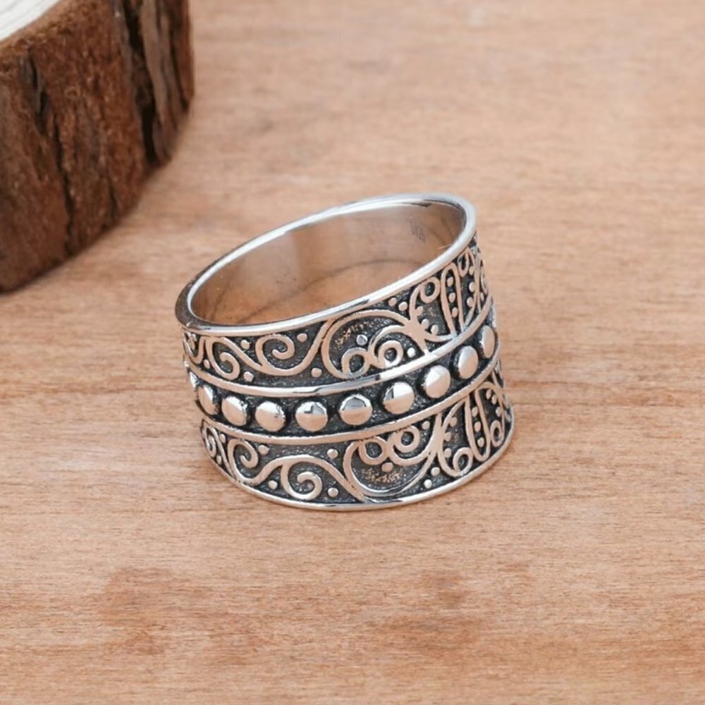 Boho Ring Funky and Chunky #751 - Picture 3 of 8